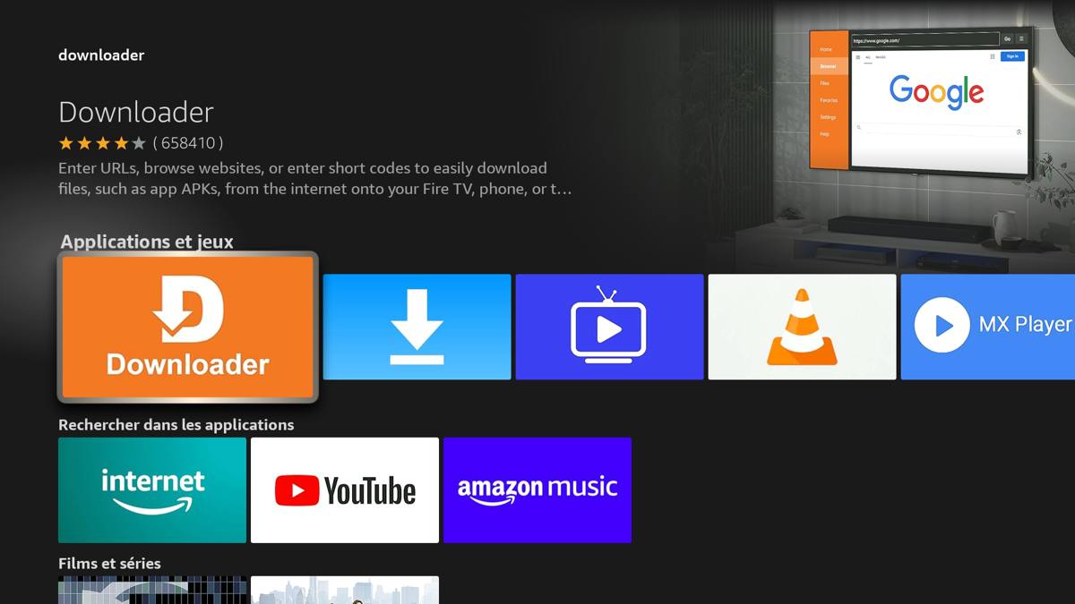 Rechercher Downloader